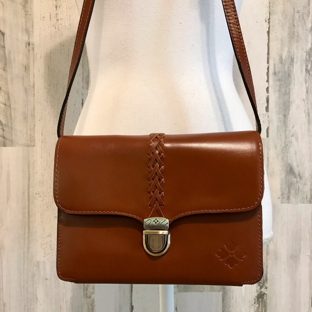 Patricia Nash Bianco Crossbody Organizer